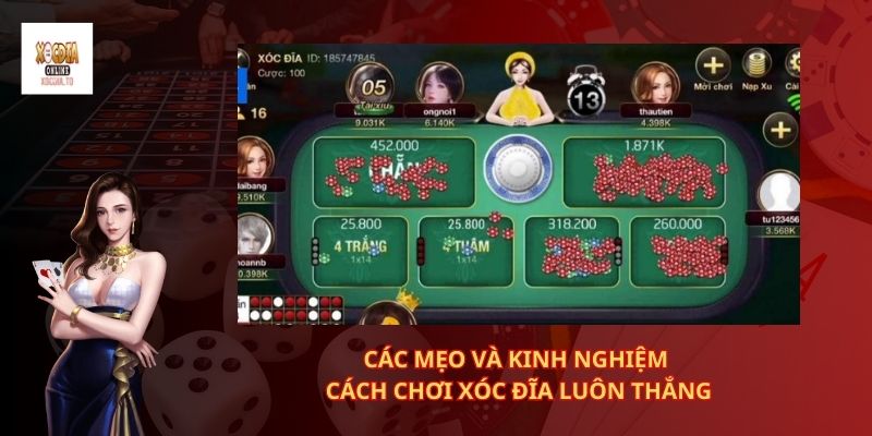 Hướng dẫn cách chơi xóc đĩa luôn thắng 2 Các mẹo và kinh nghiệm cách chơi xóc đĩa luôn thắng