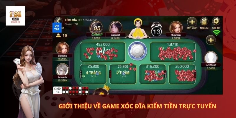Game xóc đĩa kiếm tiền 1 Giới thiệu đôi nét về game xóc đĩa kiếm tiền trực tuyến