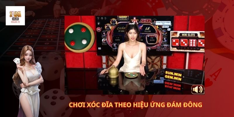 Tại sao chơi xóc đĩa online toàn thua? 3 chơi xóc đĩa theo hiệu ứng đám đông