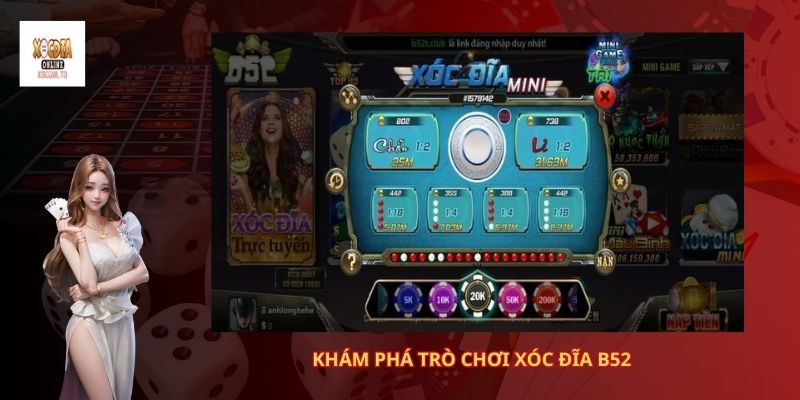 Khám phá trò chơi xóc đĩa B52