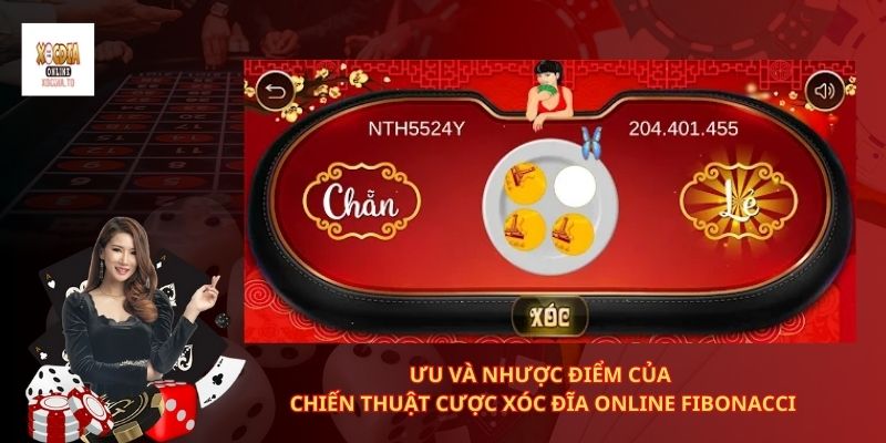 Chiến thuật cược xóc đĩa online Fibonacci 4 Ưu và nhược điểm của chiến thuật cược xóc đĩa online Fibonacci